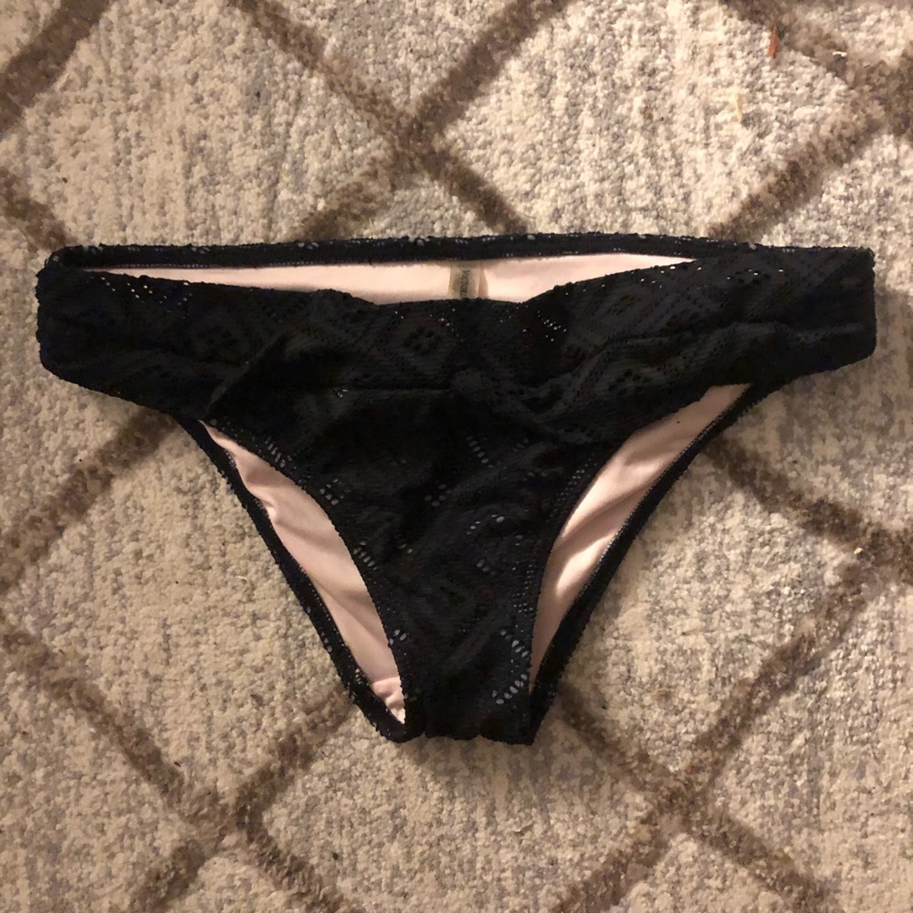 Victoria’s Secret crochet swim bottoms in size S